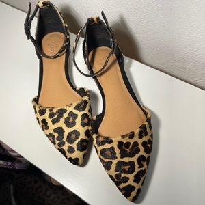 Crown Vintage Leopard Print Flats